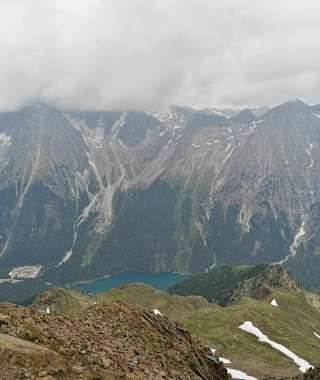 Gipfelblick von der Rotwand in Antholz