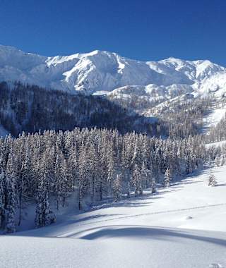 Bestes Skitourengelände rund um das Fraganter Schutzhaus