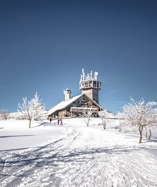 Der Schneekopf mit seinem Aussichtsturm