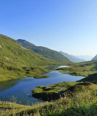 Der Scheidsee entlang der Verwallrunde