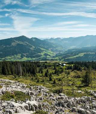 Blick aufs Entlebuch vom Schrattenfluh