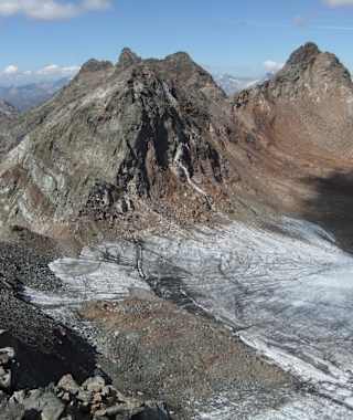Gipfelausblick von der Schwarzen Wand