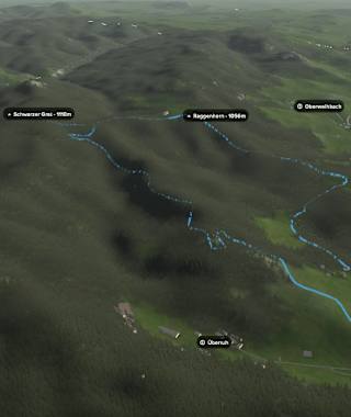 Elevation data: Geoland.at; © JAXA; NASA (SRTM)