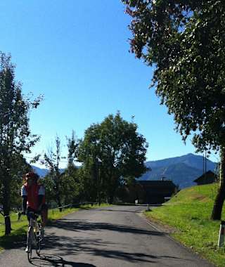 Berg- und Seen-Runde ab Feld am See mit dem Rennrad