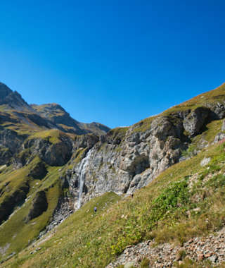 Auf dem Weg zur Sesvennahütte