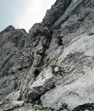 Sinabell-Klettersteig - Einstieg