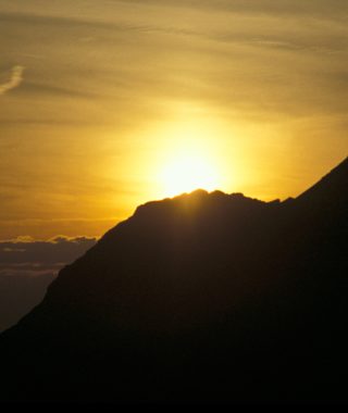 Sonnenuntergang im Karwendel