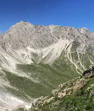 Spitzkofel vom Hallebachtörl
