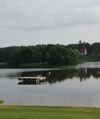Der Templiner Stadtsee mit Badestelle