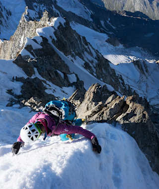 Exponiert: Wer schwindelfrei und trittsicher ist, ist hier klar im Vorteil.