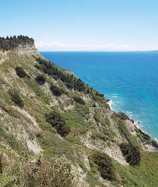 Das meerumtoste Kap Asprókavos