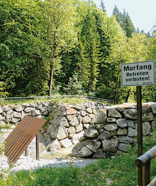 Murfang am Deiningbach.