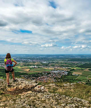 Auf dem Gipfel des Breitensteins