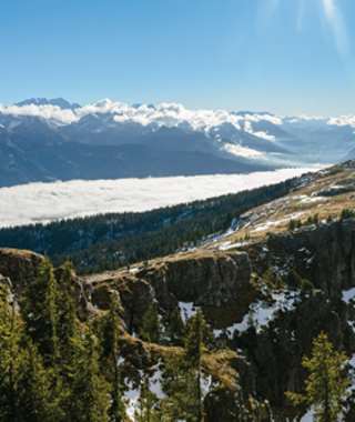 Aussicht nonstop zwischen Gemmenalphorn und Niederhorn.