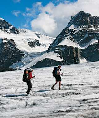 Auf dem Oberen Theodulgletscher.