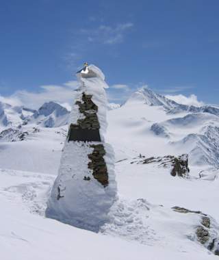 Fundstelle des Mannes aus dem Eis