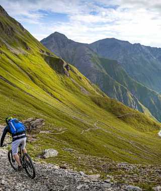 Über Trails abwärts