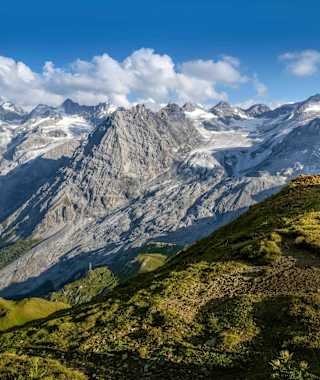 Im Angesicht des Ortlers auf der TransAlp