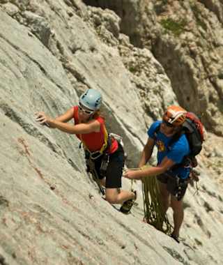 Plattner-Hans-Weg: Klettern am Trogkofel