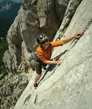 Gretel: Klettertour am Trogkofel