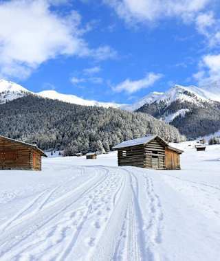 Höhenloipe Tschey - Winterwandern