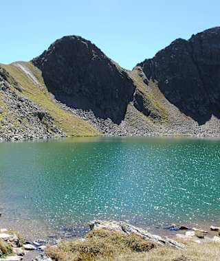 Die vierte Etappe des Herz-Ass-Weges führt auch zum Schwarzsee.