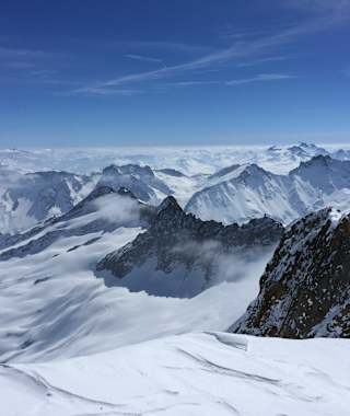 Aussicht vom Gipfel des Sustenhorns
