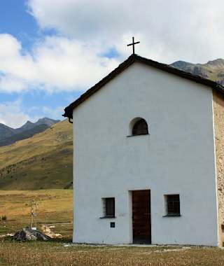 Kapelle San Roc bei der Alp Flix