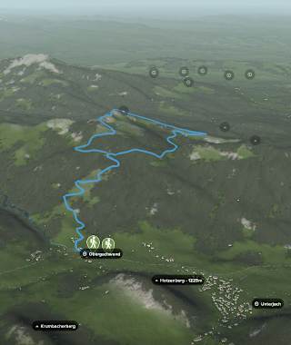 Elevation data: Geoland.at; © JAXA; NASA (SRTM)