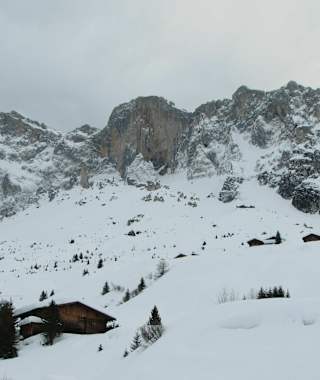 Blick zur Wissplatte von Parnun aus
