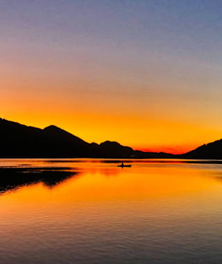 Abendstimmung am Fuschlsee