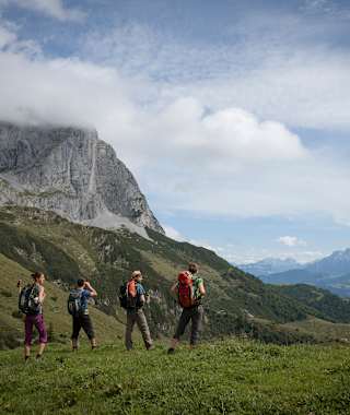 Etappe 1: St. Johann - Gaudeamushütte