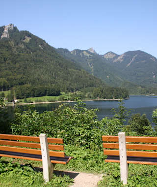 Aussicht zum Schwarzensee