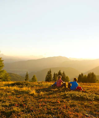 Wandern auf der Gerlitzen Alpe