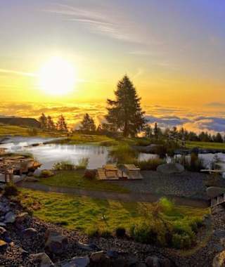 Sonnenaufgang auf der Gerlitzen