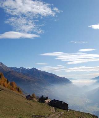 Blick von Staneralm übers Mölltal