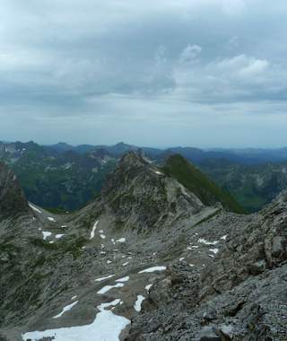 Bockkarscharte und Mädelegabel
