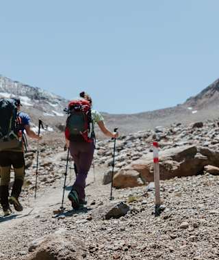 Anstieg zur Similaunhütte
