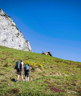 Abstieg zum Scheibenkaser