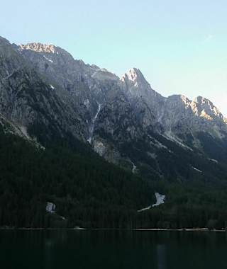 Start beim Antholzer See