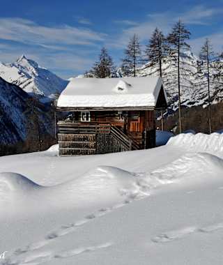 Apriacher Almen; Dezember 2020