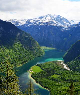 Archenkanzel mit Blick auf den Königssee