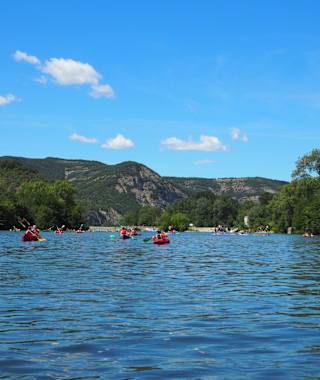 Einstieg der Etappe in Vallon