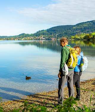 Am Ufer des Schliersees