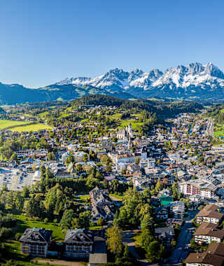 Blick über Kitzbühel