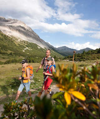 Auf dem Weg zur Alpe Astra