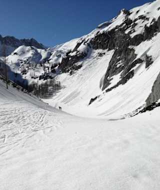 Aufstieg Hochschwab durch das Gschödererkar