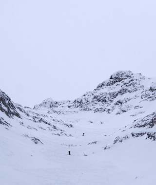 Aufstieg auf das Hohe Brett