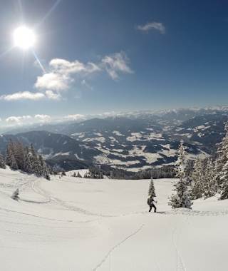 Aufstieg über den Tanzboden