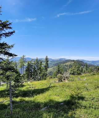 Ausblick vom Zetz-Gipfel